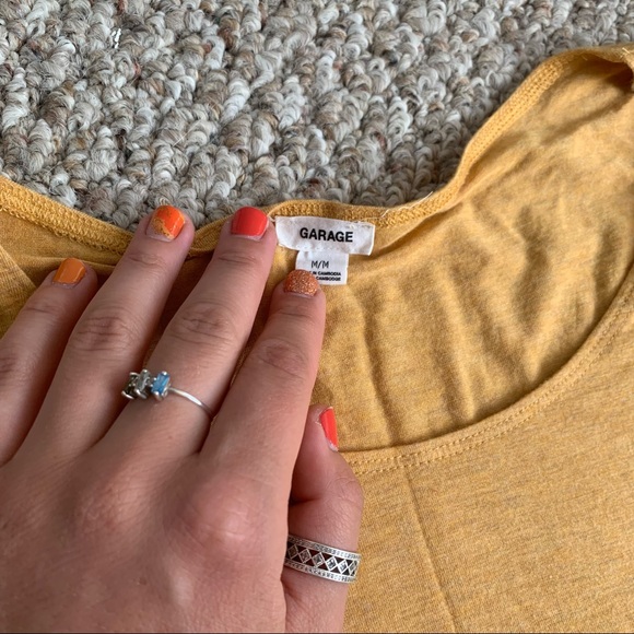 Rust Colored Skirt and Shirt Set from Garage - Size Medium - Picture 10 of 11